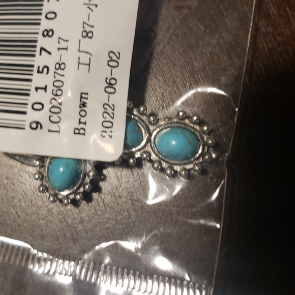 1 left Vintage look vegan leather boho Keychain - Picture 6 of 7